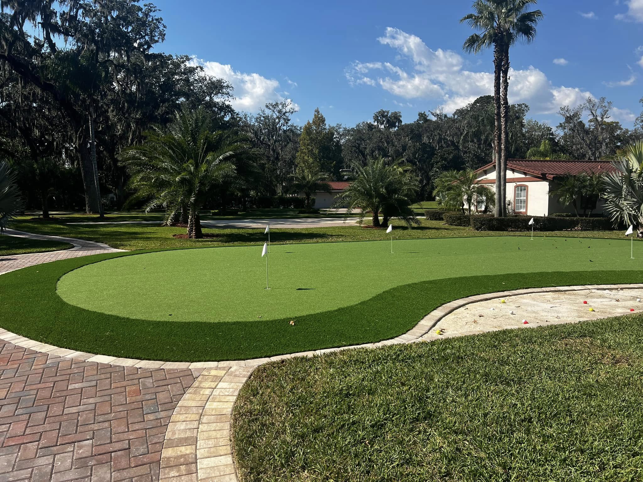 New Sod Installation Golf Fields in St Augustine FL 32092