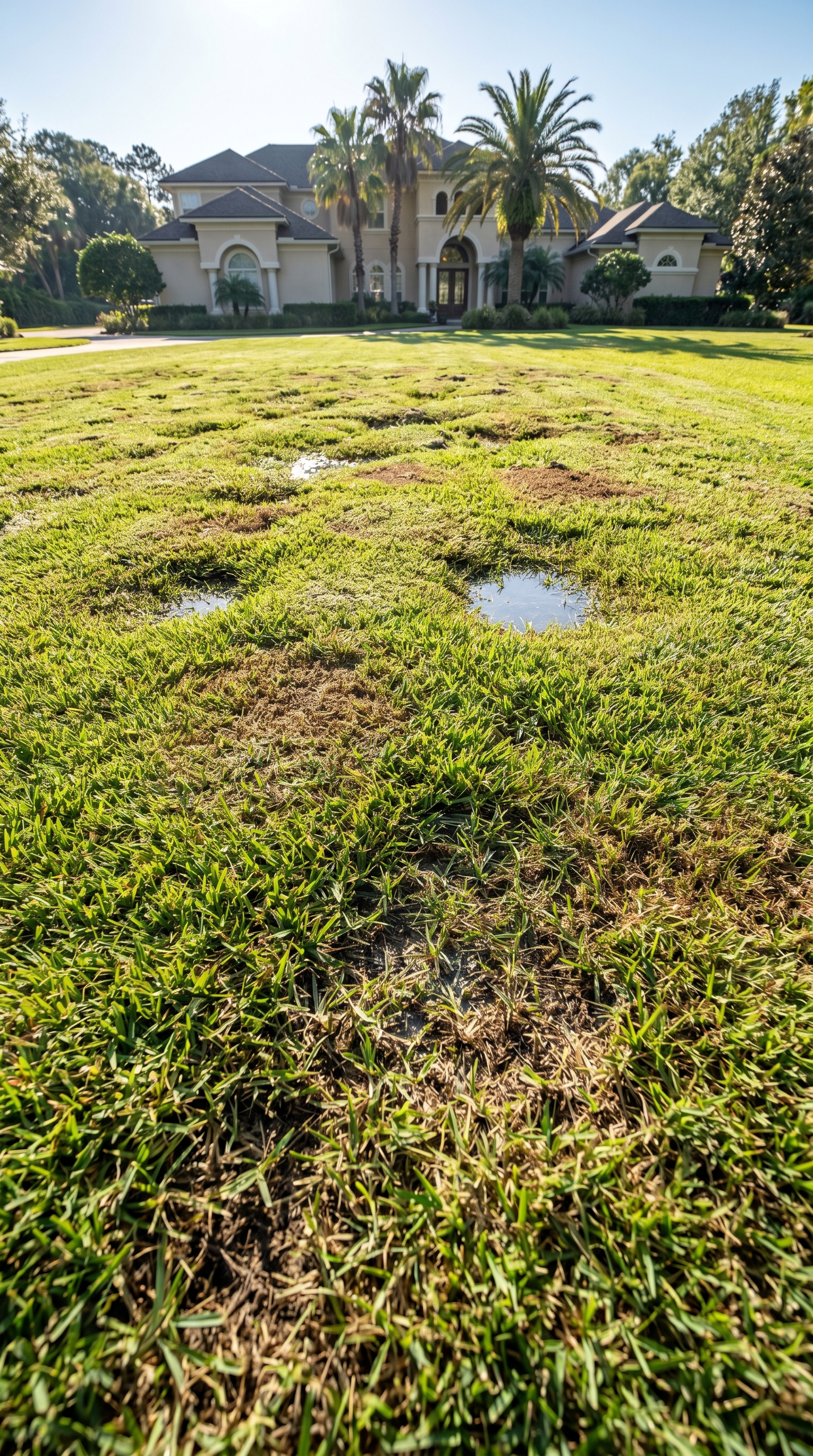 Local top dressing services in Clay, Duval and St. Johns Counties