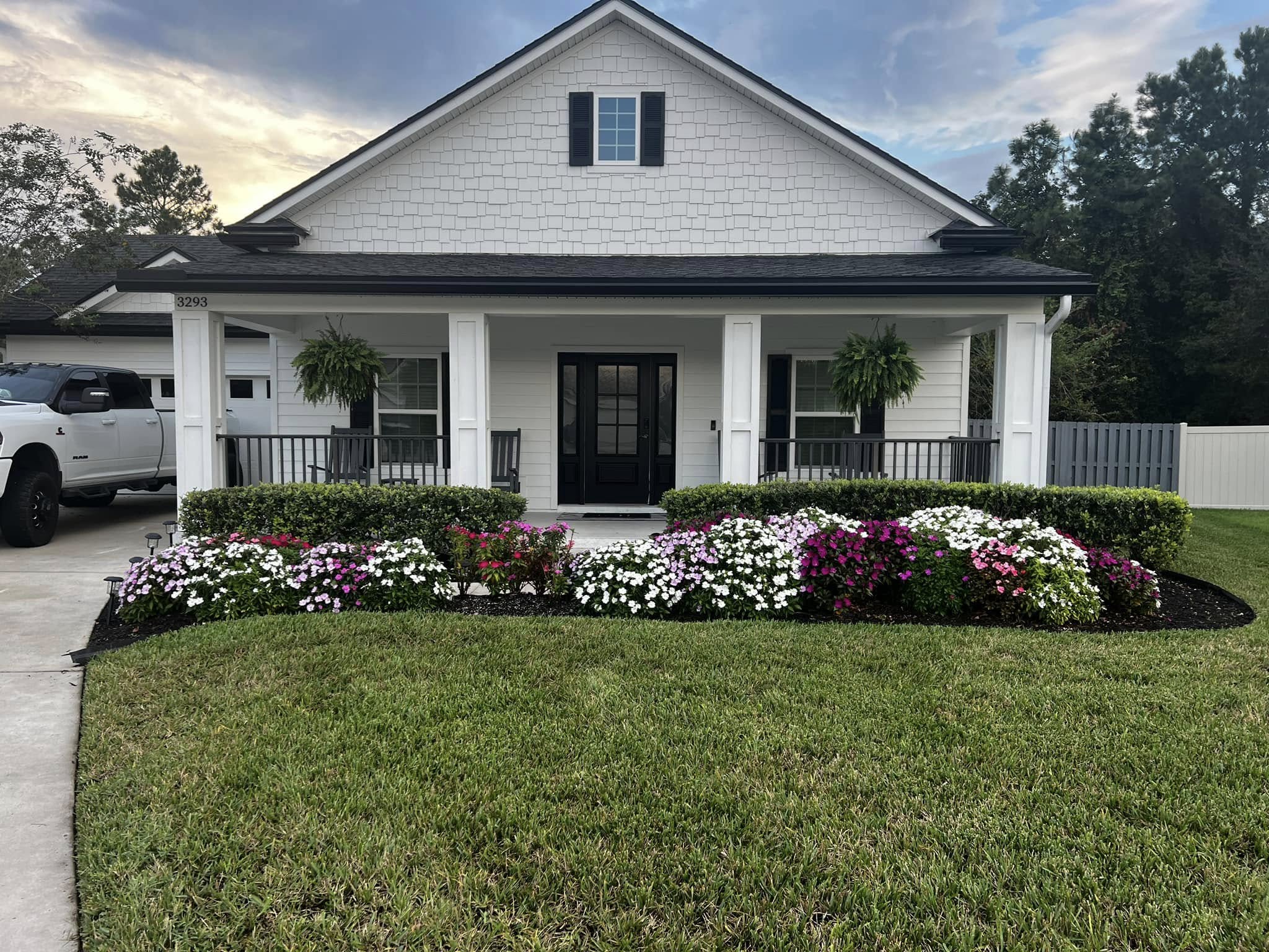 Local top dressing company at work in Orange Park, FL 32073
