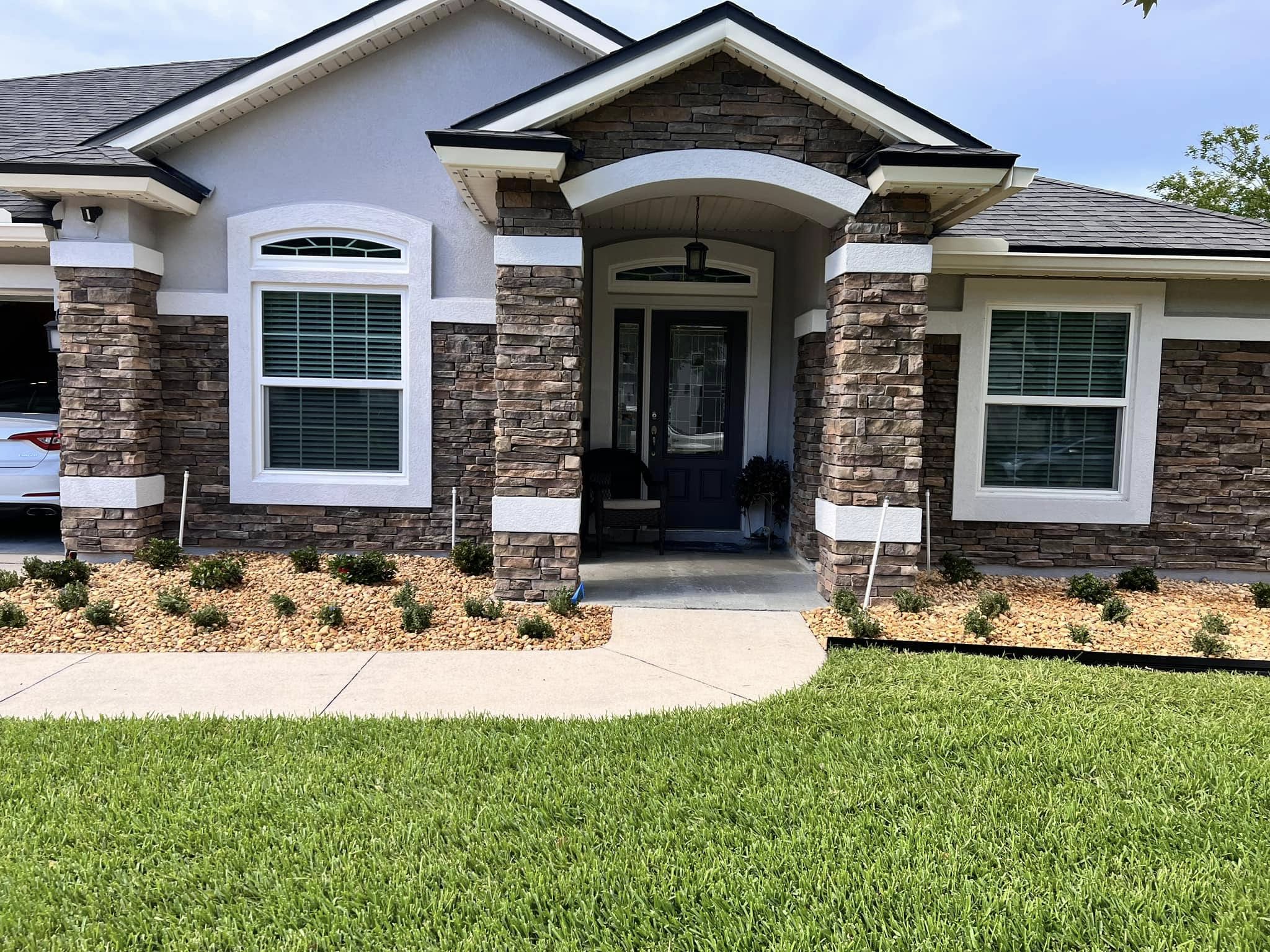 Sod installation company project in Orange Park, FL